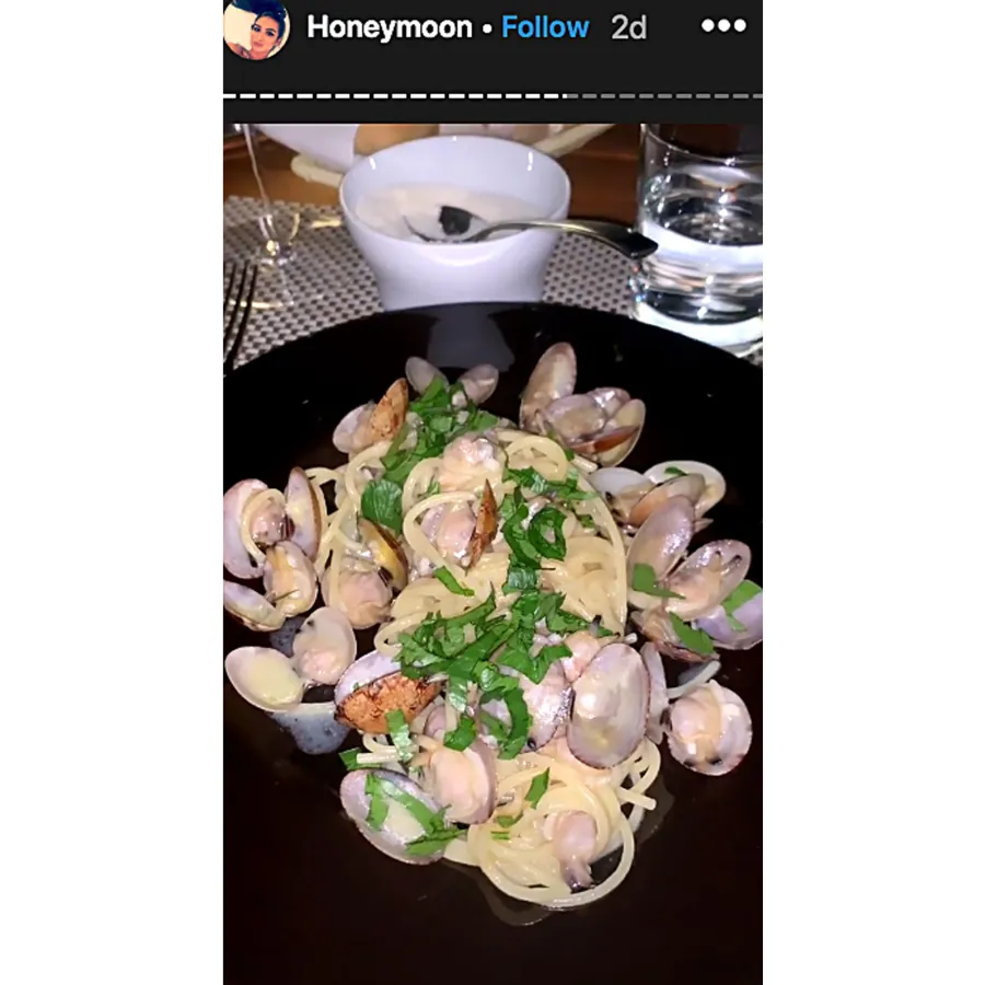 Ashley Iaconetti Jared Haibon Honeymoon Is a Foodie Dream