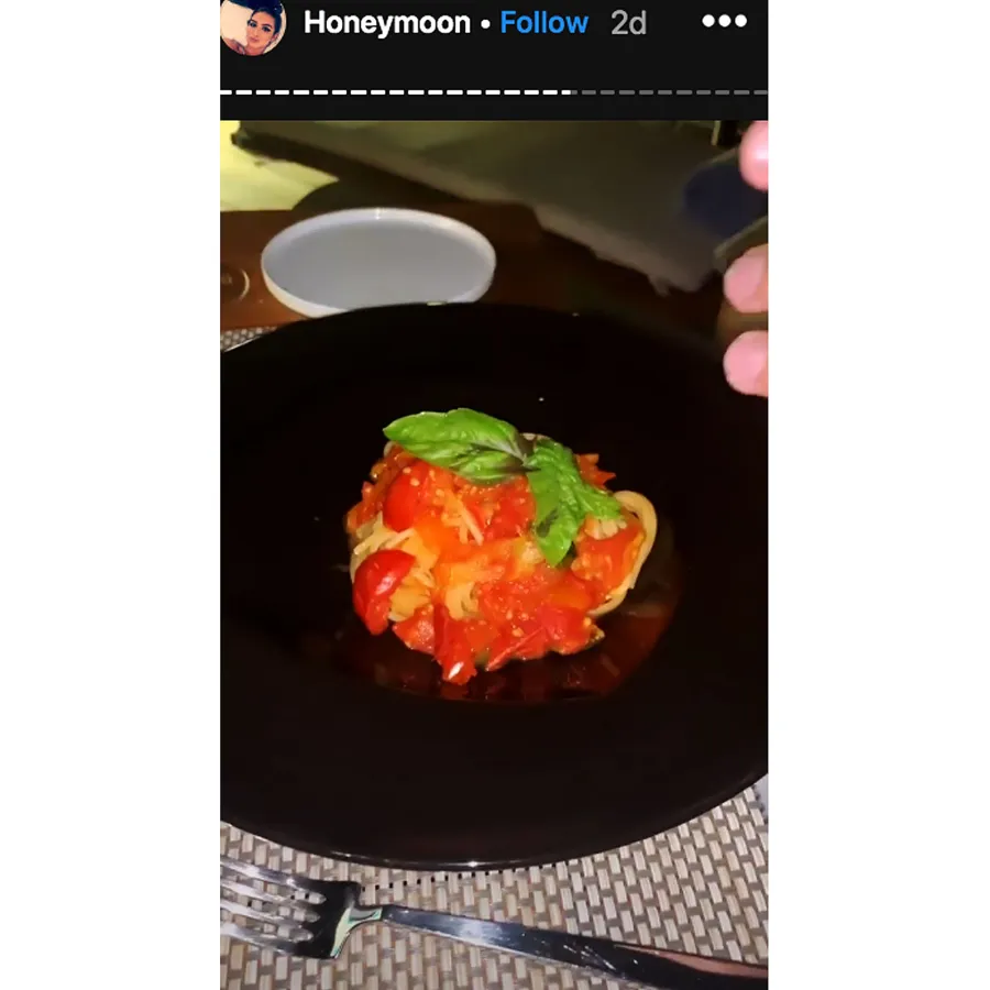 Ashley Iaconetti Jared Haibon Honeymoon Is a Foodie Dream