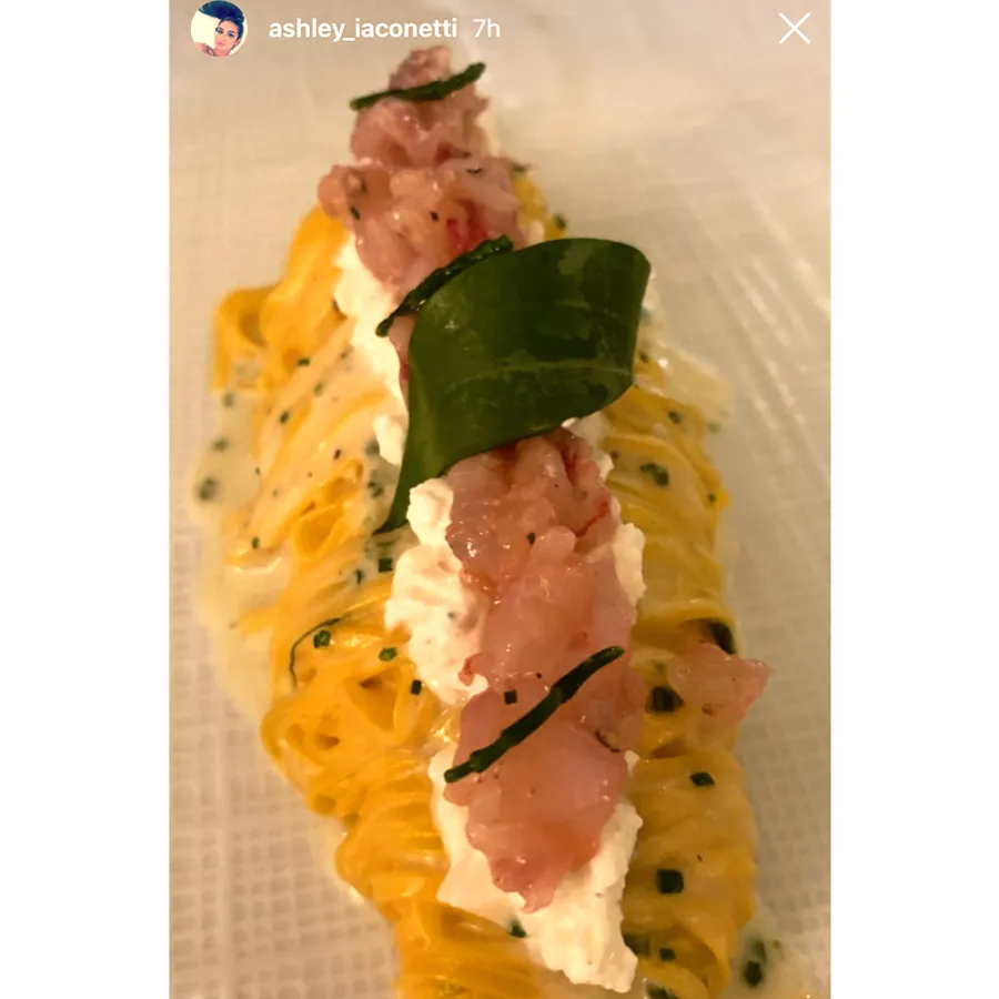 Ashley Iaconetti Jared Haibon Honeymoon Foodie Dream