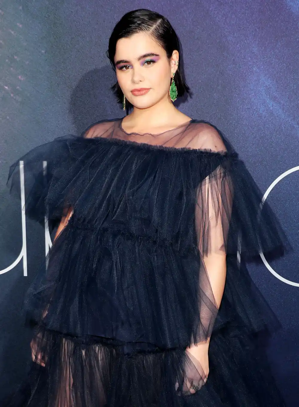 Barbie Ferreira Navy Dress June 4, 2019