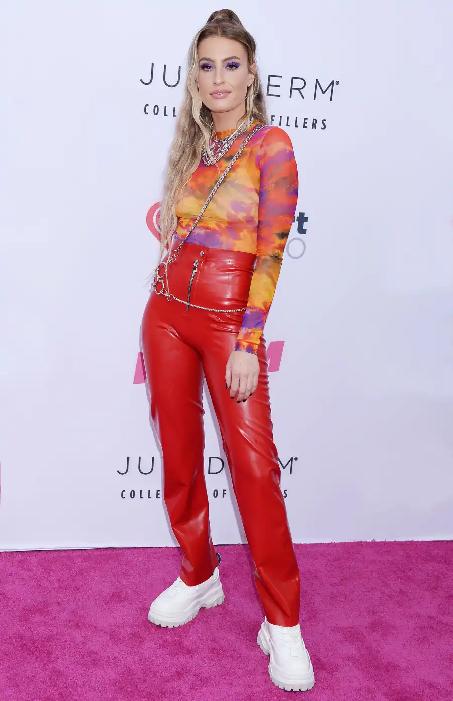 Celebs Wearing Tie-Dye - Fletcher June 1, 2019