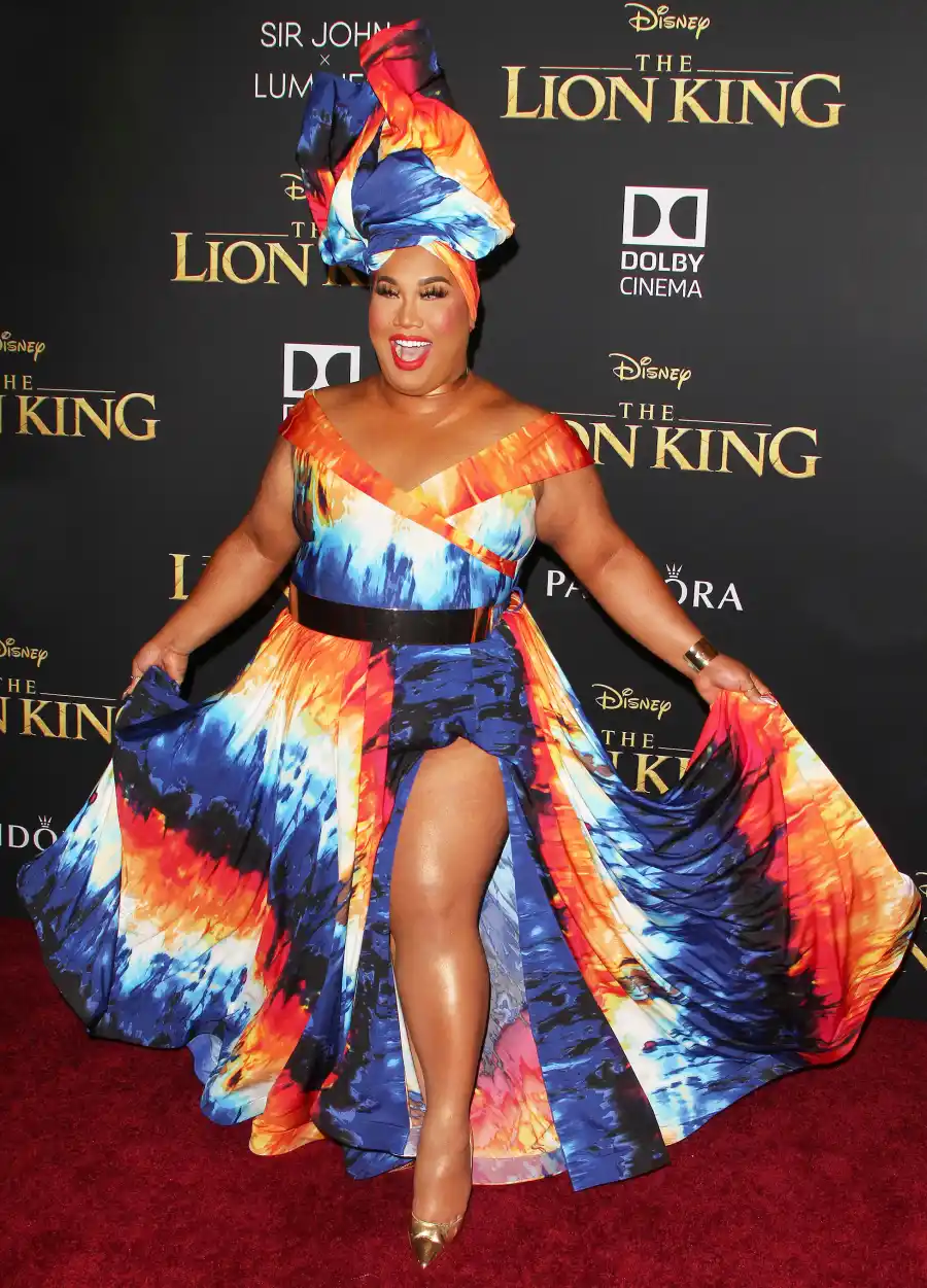 Celebs Wearing Tie-Dye - Patrick Starr July 9, 2019