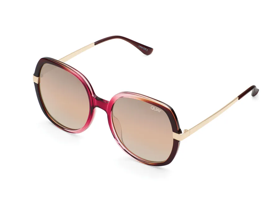 Chrissy Teigen x Quay Sunglasses - Gold Dust