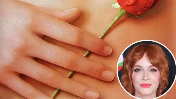 Christina Hendricks Hand on American Beauty Poster