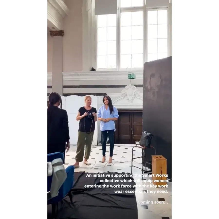 Duchess Meghan Teases Her Charity Line on Instagram