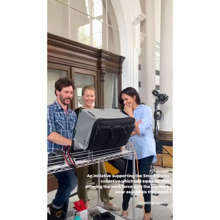 Duchess Meghan Teases Her Charity Line on Instagram