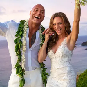Dwayne Johnson and Lauren Hashian Wedding August 18, 2019
