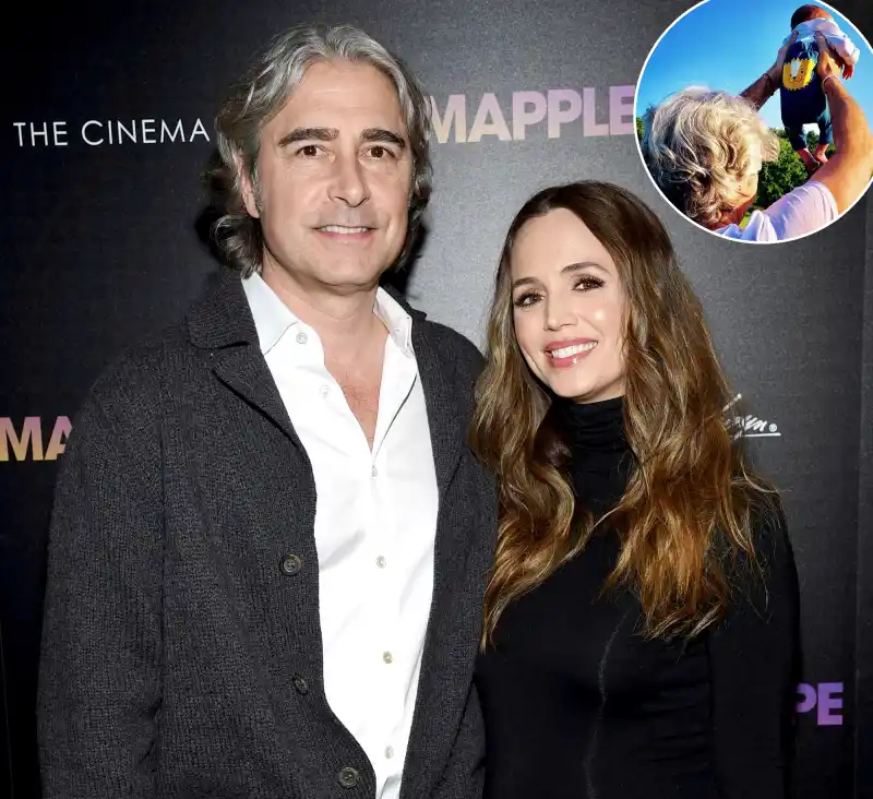 Eliza-Dushku-and-Peter-Palandjian-baby