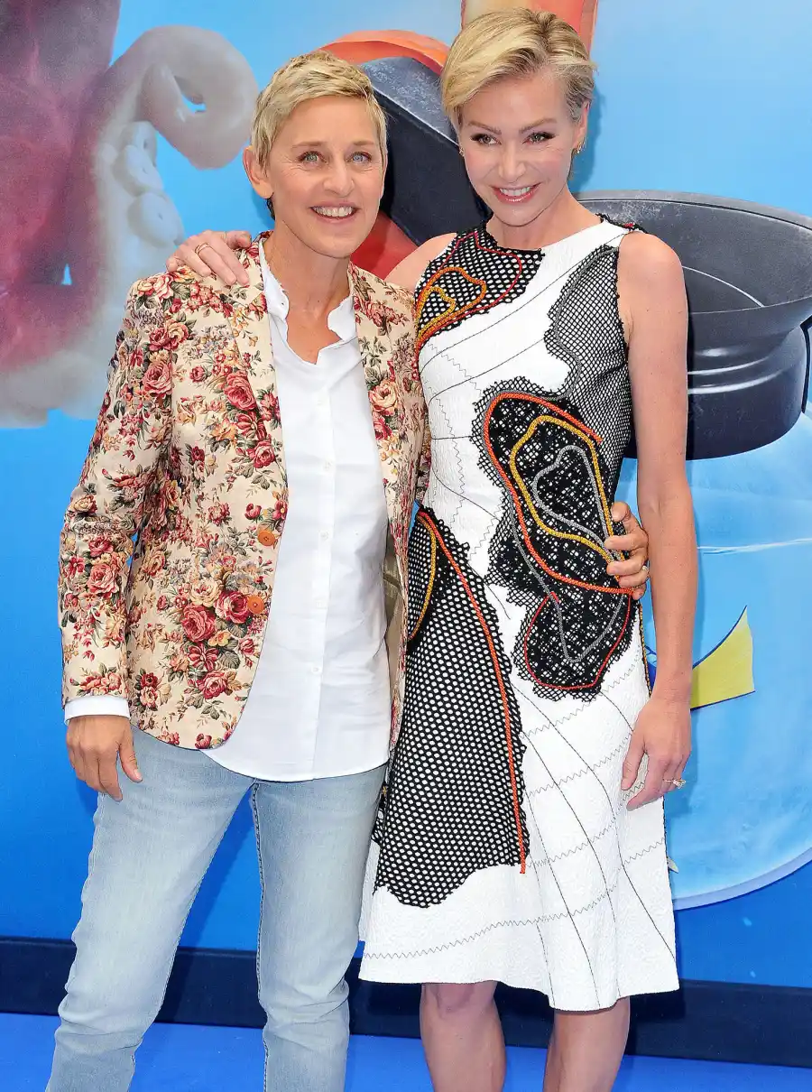 Ellen DeGeneres and Portia Di Rossi Relationship Timeline