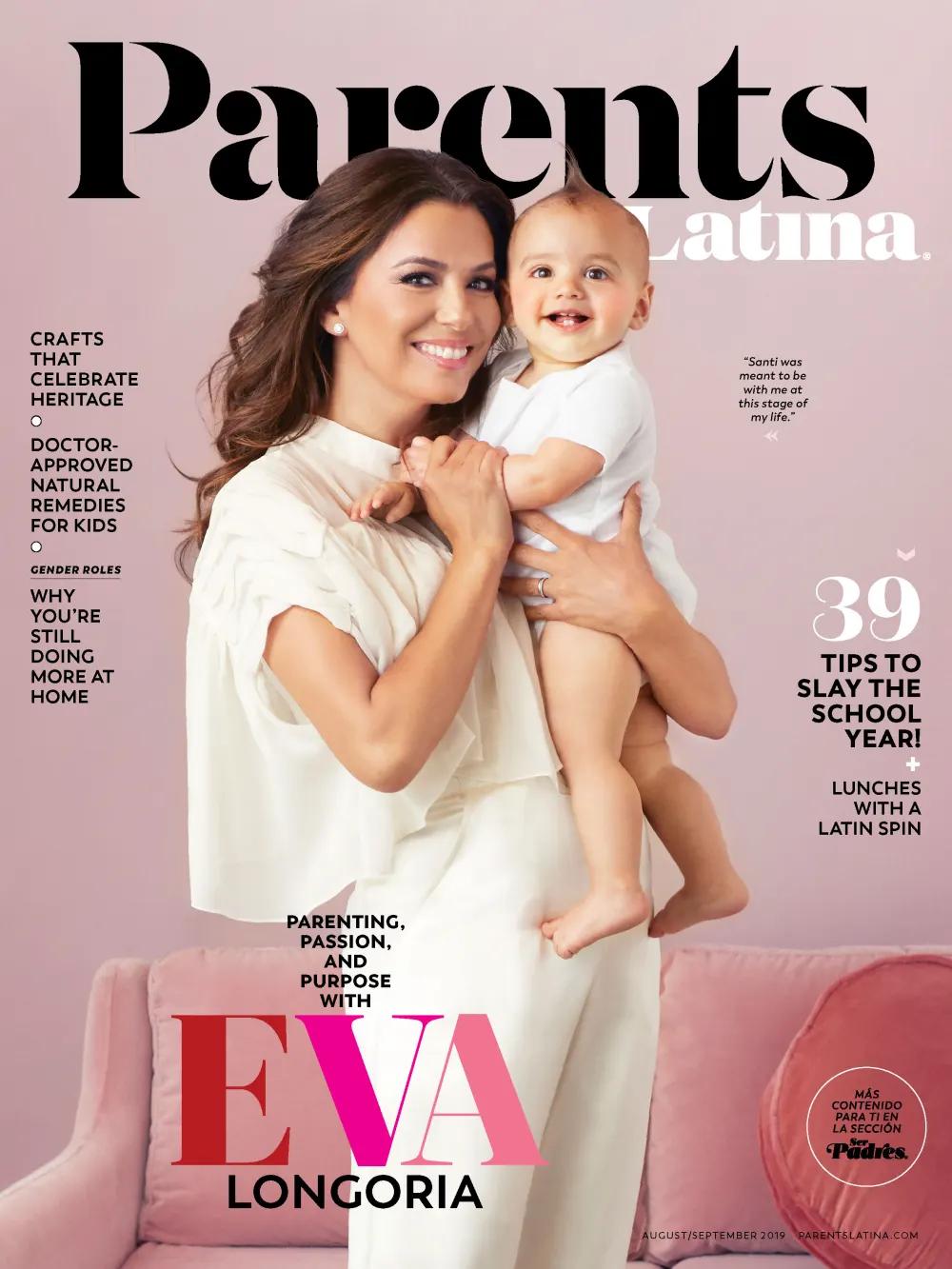 Eva Longoria Explains Why Welcoming Son Santiago Later in Life Was &lsquo;Meant to Be&rsquo;