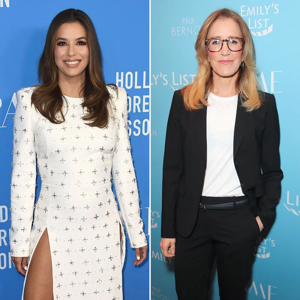 Eva Longoria Support and Love Felicity Huffman
