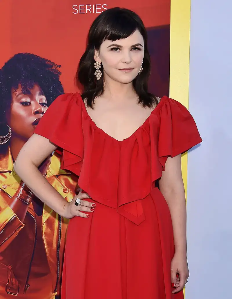 Ginnifer Goodwin Red Dress August 7, 2019