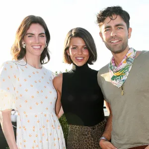 Online VIP Hilary Rhoda, Georgia Fowler and Adrian Grenier