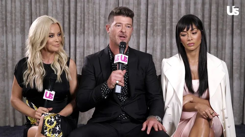 How Robin Thicke Balances Raising Newborn Daughter With Judging Masked Singer