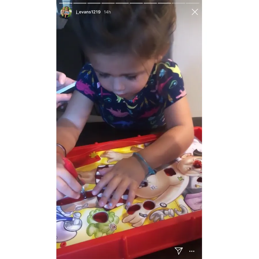Jenelle Evans Kids Play Operation