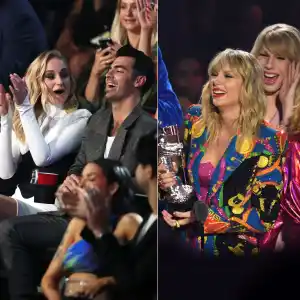 Joe Jonas and Sophie Turner Give His Ex Taylor Swift a Standing Ovation at the VMAs