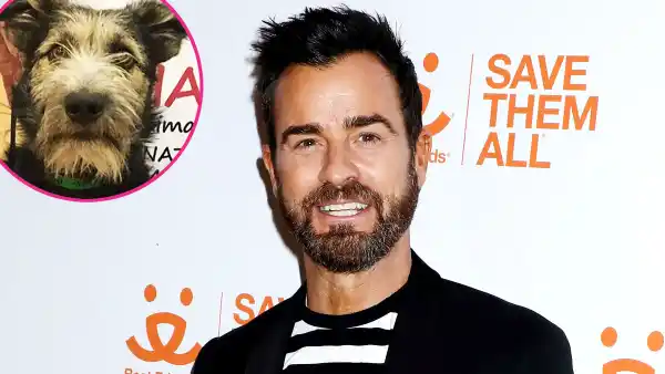 Justin Theroux Bonds With Rescue Dog Star The Lady and the Tramp