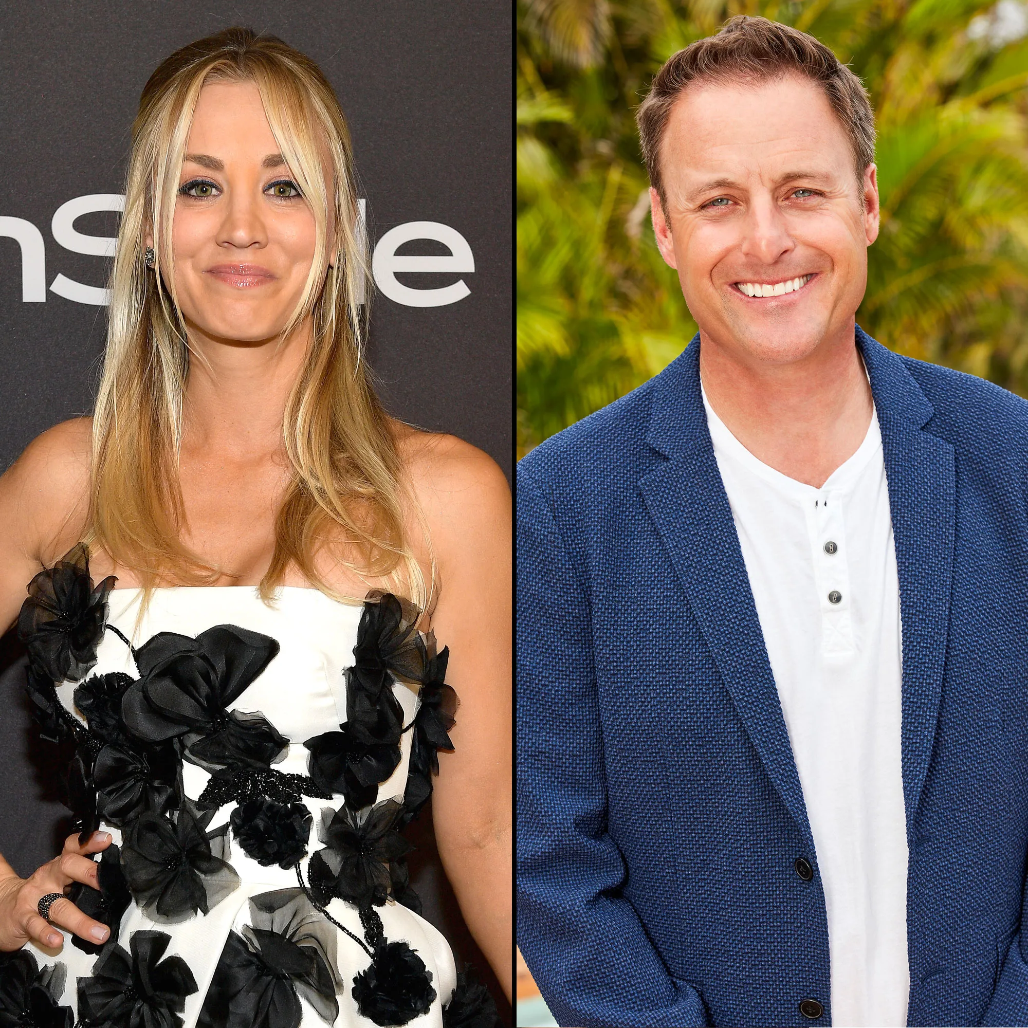 Kaley Cuoco asks Chris Harrison About Condoms