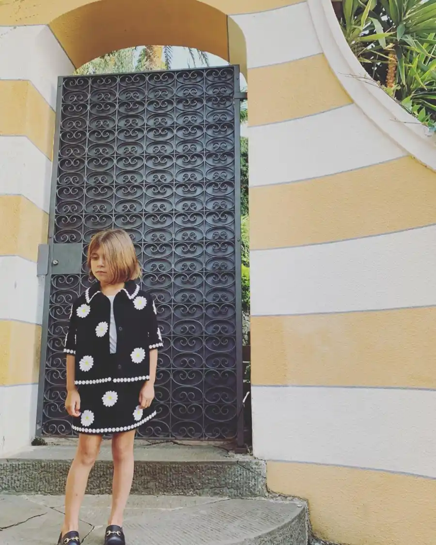 Kardashian Kids in Portofino Penelope