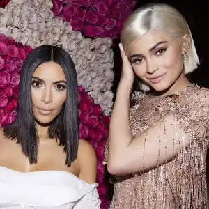 Kim Kardashian Kylie Jenner May 1, 2017