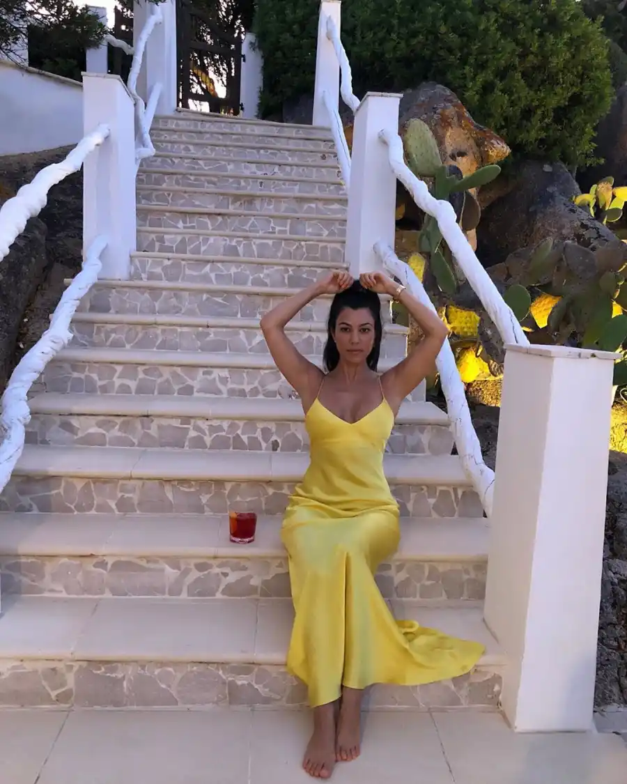 Kourtney Kardashian’s Italian Family Vacation With Mason, Penelope and Reign