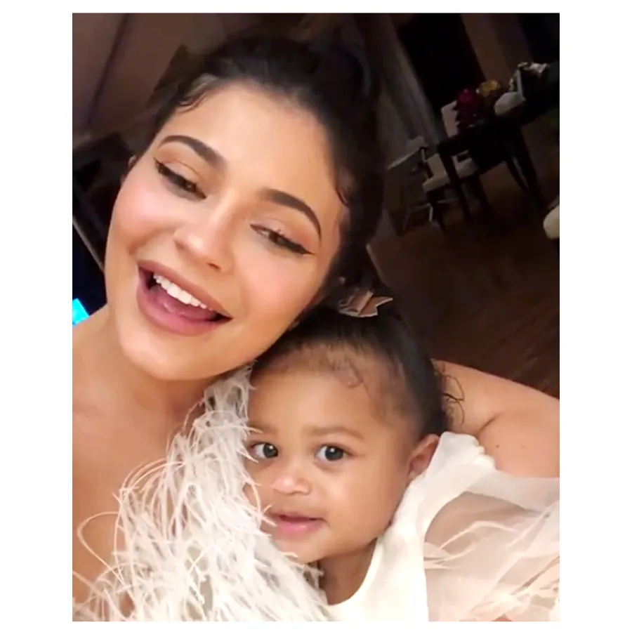 Kylie Jenner Daughter Stormi Sweetest Moments Italian Vacation 22nd Birthday
