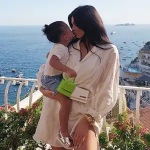 Kylie Jenner Daughter Stormi Sweetest Moments Italian Vacation 22nd Birthday