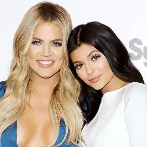 Kylie Jenner Khloe Kardashian Team Up Boozy Makeup Tutorial Video