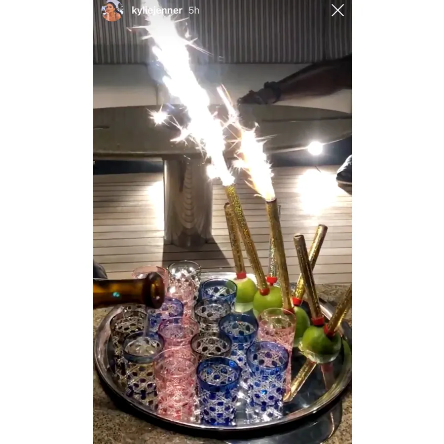 Kylie Jenner Lavish Birthday Eats in Italy