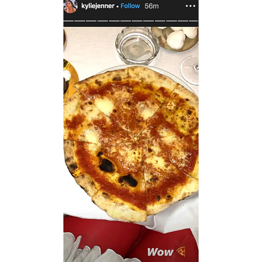 Kylie Jenner Lavish Birthday Eats in Italy