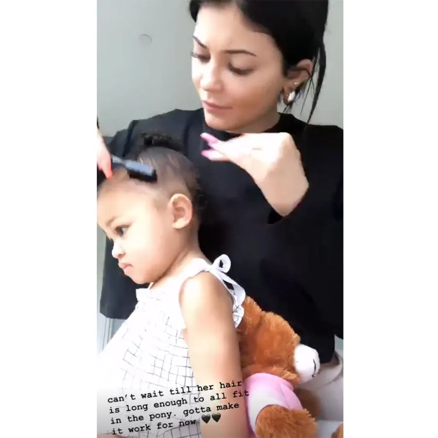Kylie and Stormi Mother-Daughter Moments