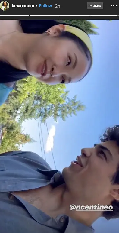 Lana Condor Noah Centineo To All the Boys Instagram Story