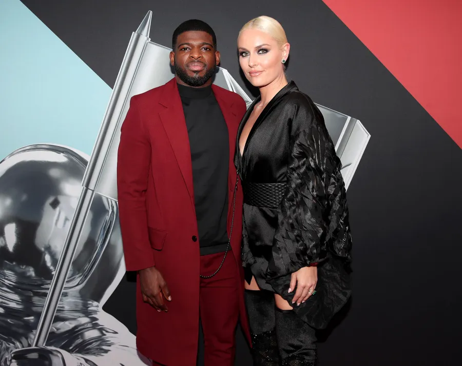 Lindsey-Vonn-and-P.K.-Subban-PDA-Red-Carpet-VMAs-2019