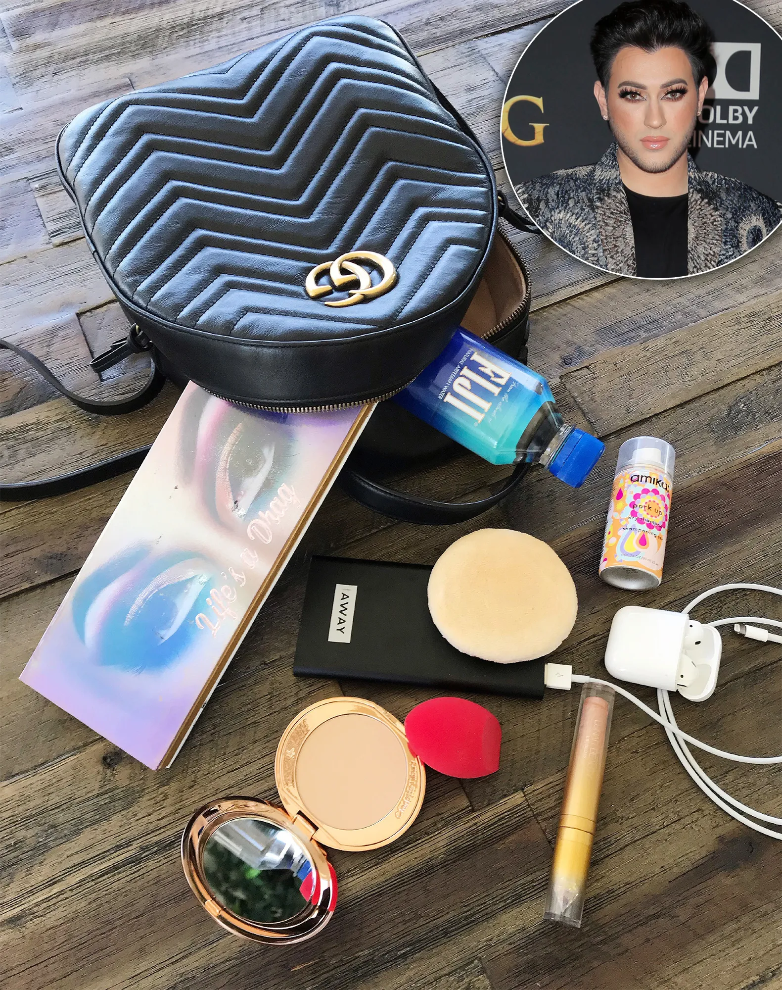 Manny MUA What's in My Bag