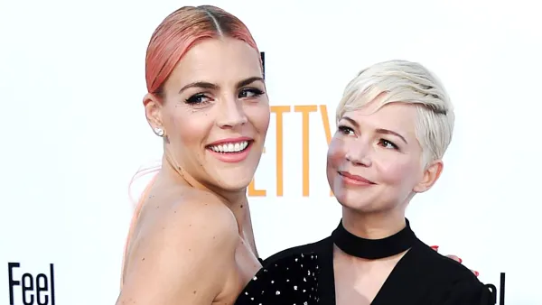 Michelle Williams Busy Philipps Daughters Call Each Other God Sisters