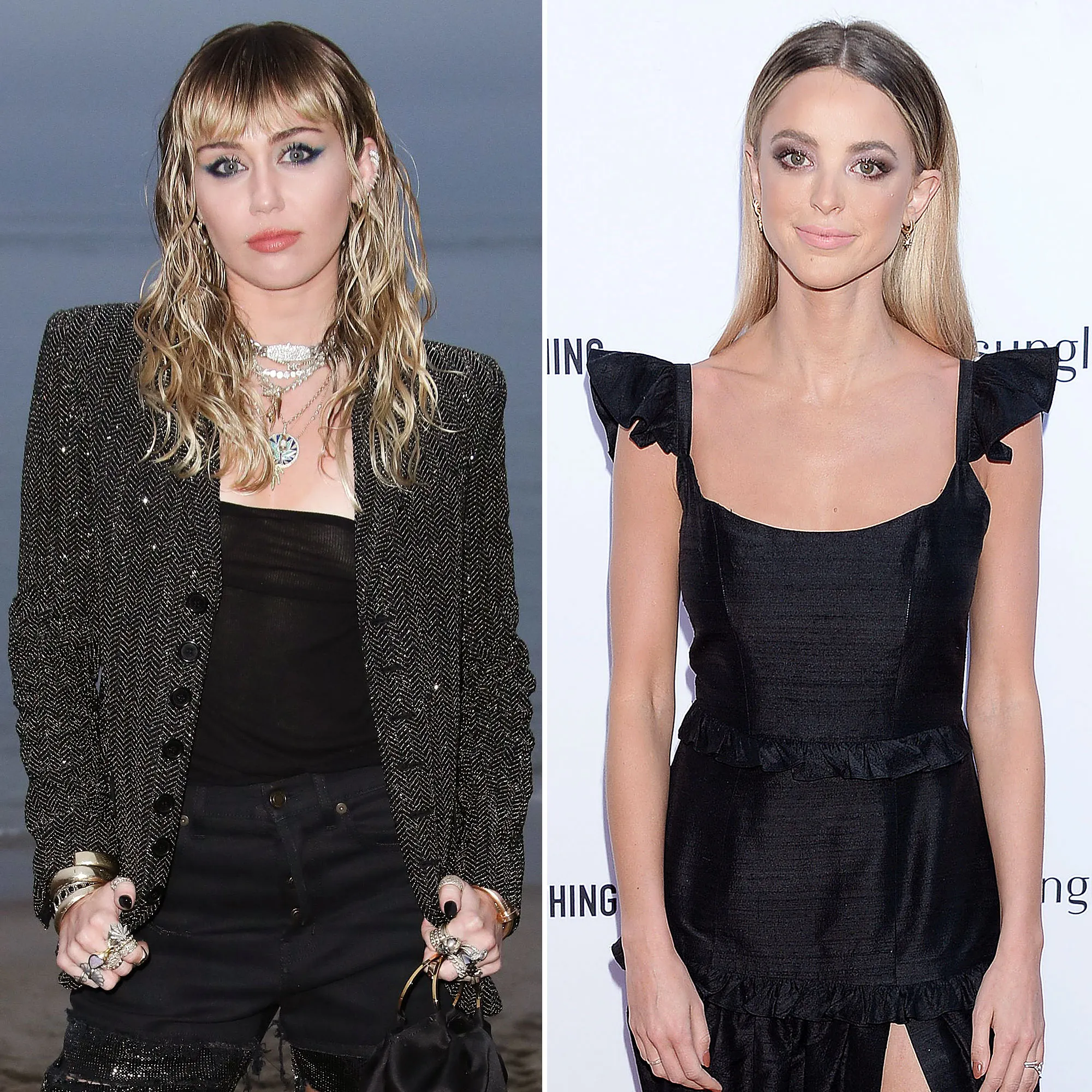 Miley Cyrus and Kaitlynn Carter