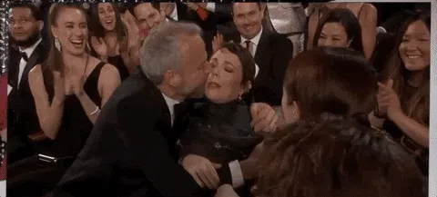Olivia Colman at the 2019 Oscars