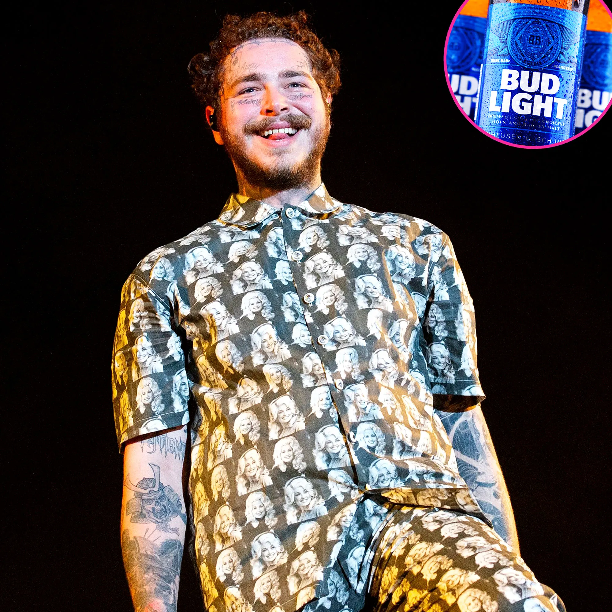 Post Malone x Bud Light Clothing Line