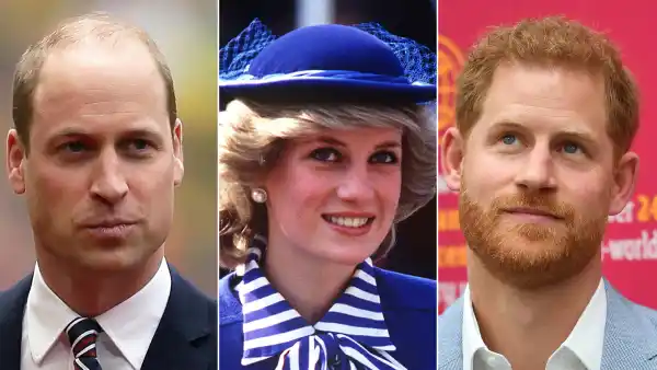 How Prince William, Prince Harry Honor Princess Diana on Anniversary of Her Death Each Year