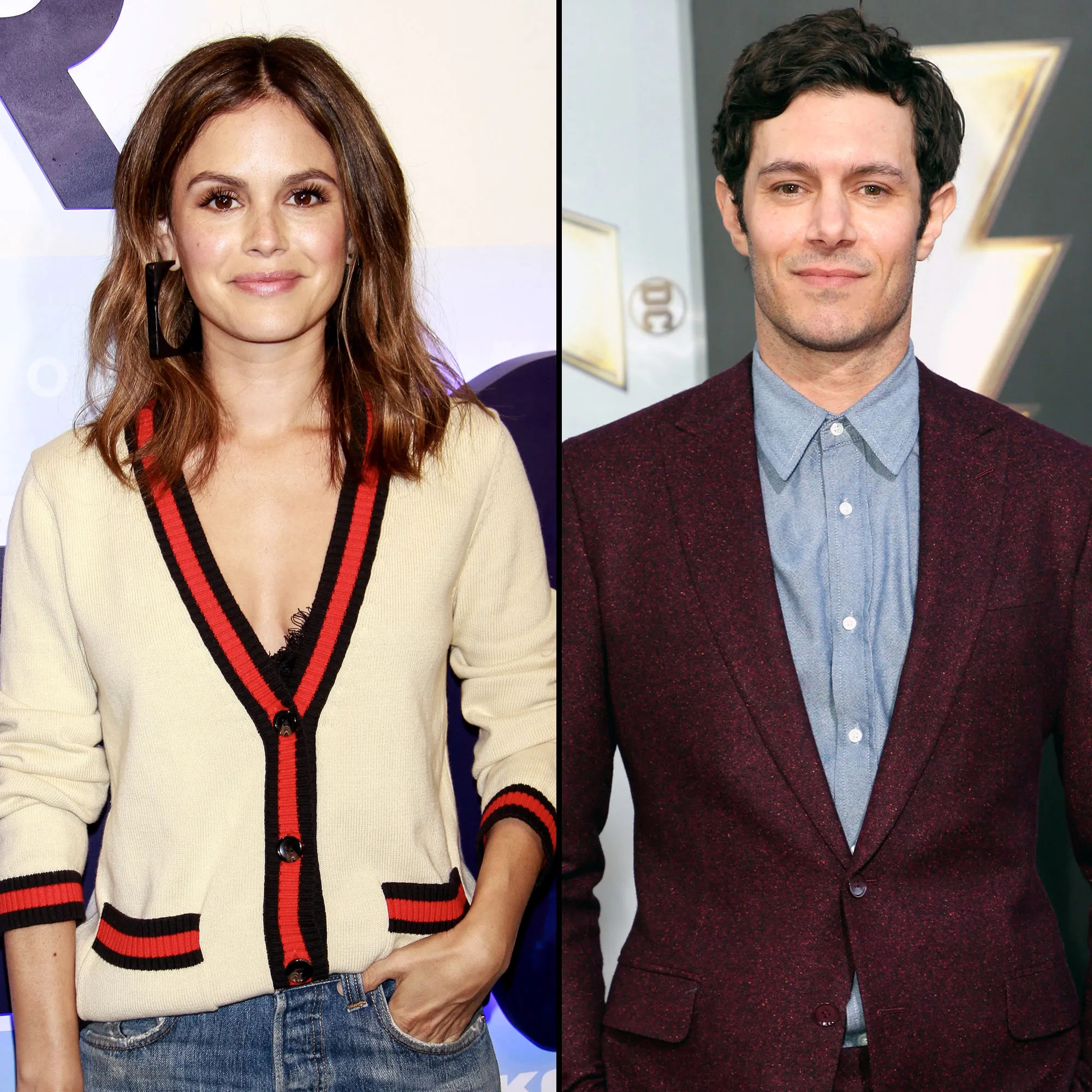 Rachel Bilson Runs Into ‘The O.C.’ Costar Adam Brody at Airport