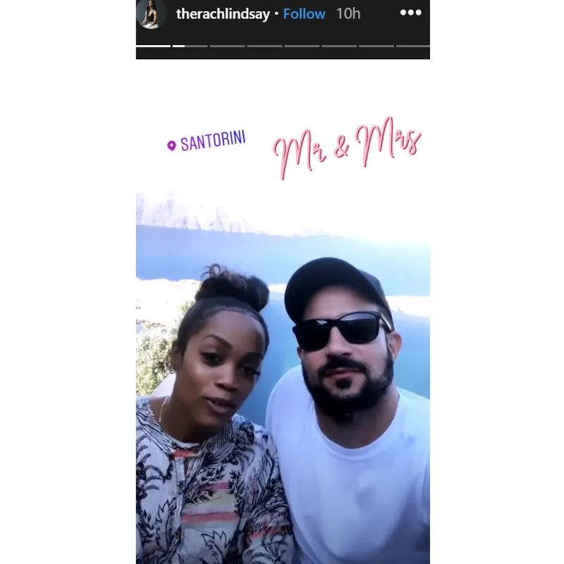 Rachel Lindsay Bryan Abasolo Honeymoon Wellness Resort Greece