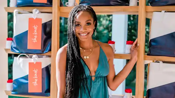 Rachel Lindsay at The Knot Registry House