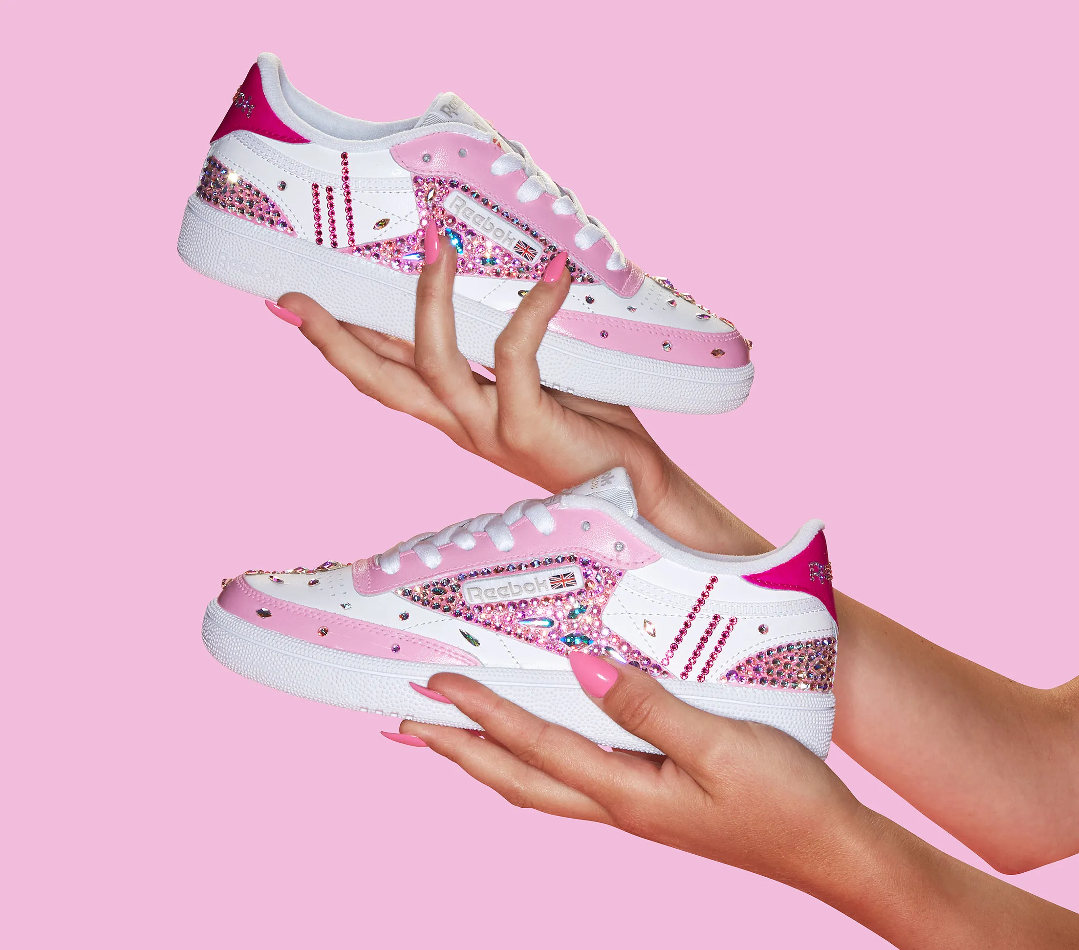 Reebok Crystal Sneakers Cardi B