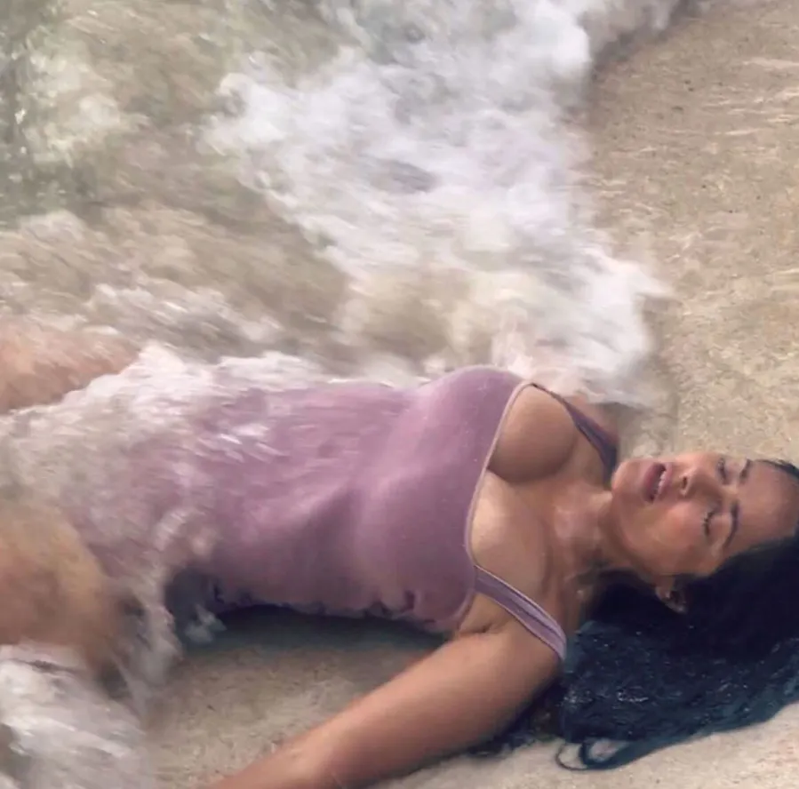 Salma Hayek Bikini Instagram