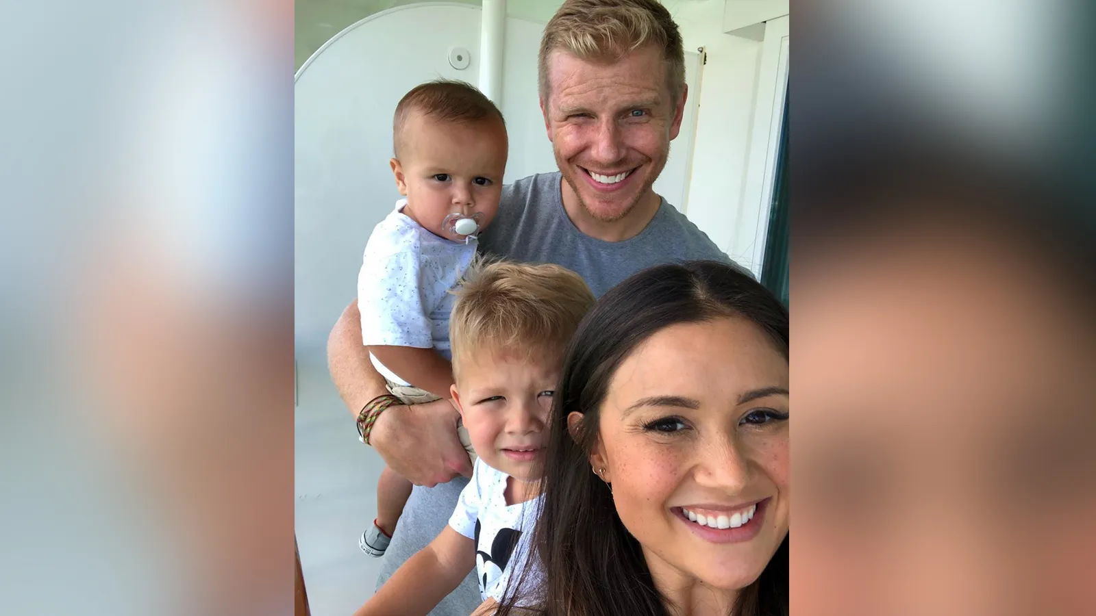Sean-Lowe,-Catherine-Giudici-Take-Disney-Cruise-With-Sons
