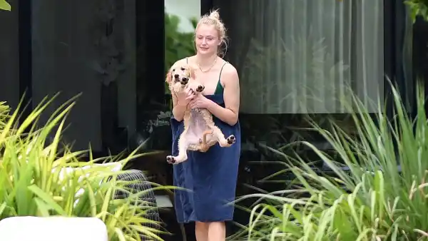 Sophie Turner Cradles New Puppy Weeks After Death of Her and Husband Joe Jonas' Dog