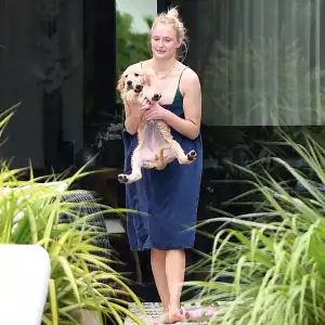 Sophie Turner Cradles New Puppy Weeks After Death of Her and Husband Joe Jonas' Dog