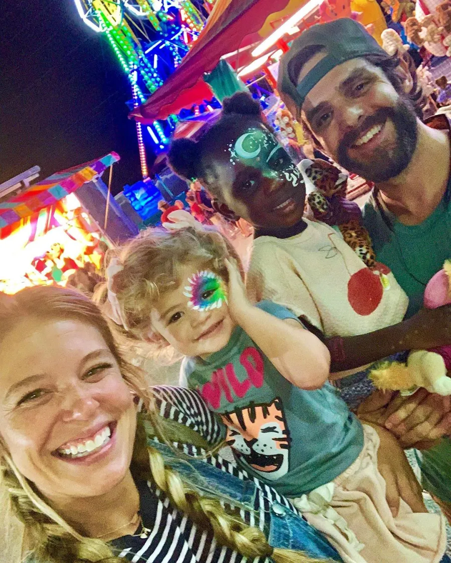 Thomas Rhett and Wife Lauren Akins Enjoy Fair Date With Daughters After Pregnancy Announcement