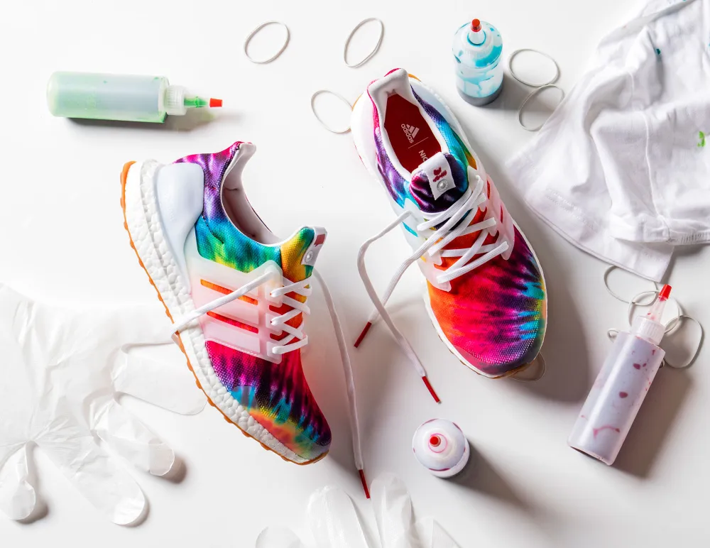 Adidas x Nice Kicks Tie-Dye Sneakers