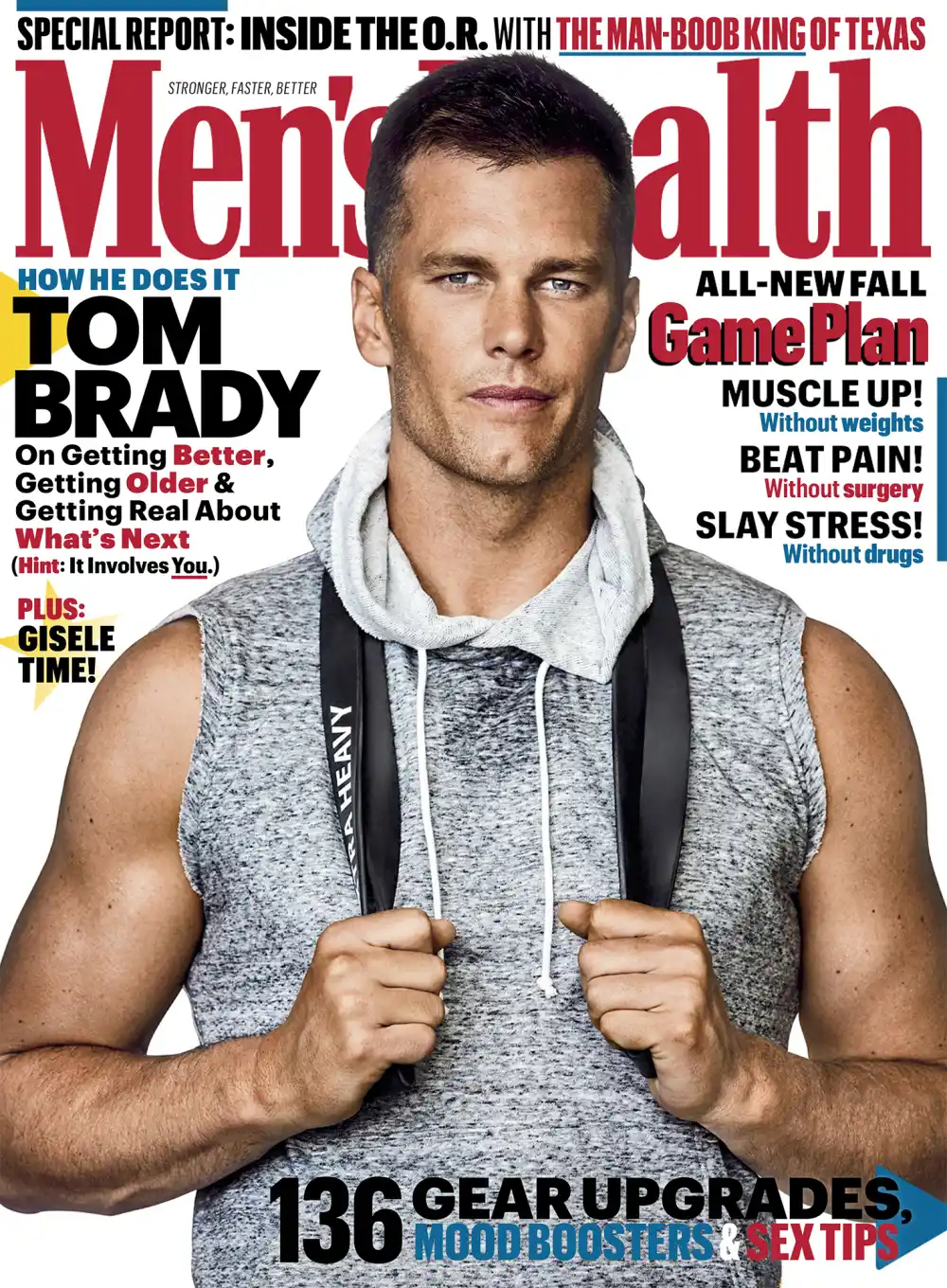Tom Brady for Men's Health